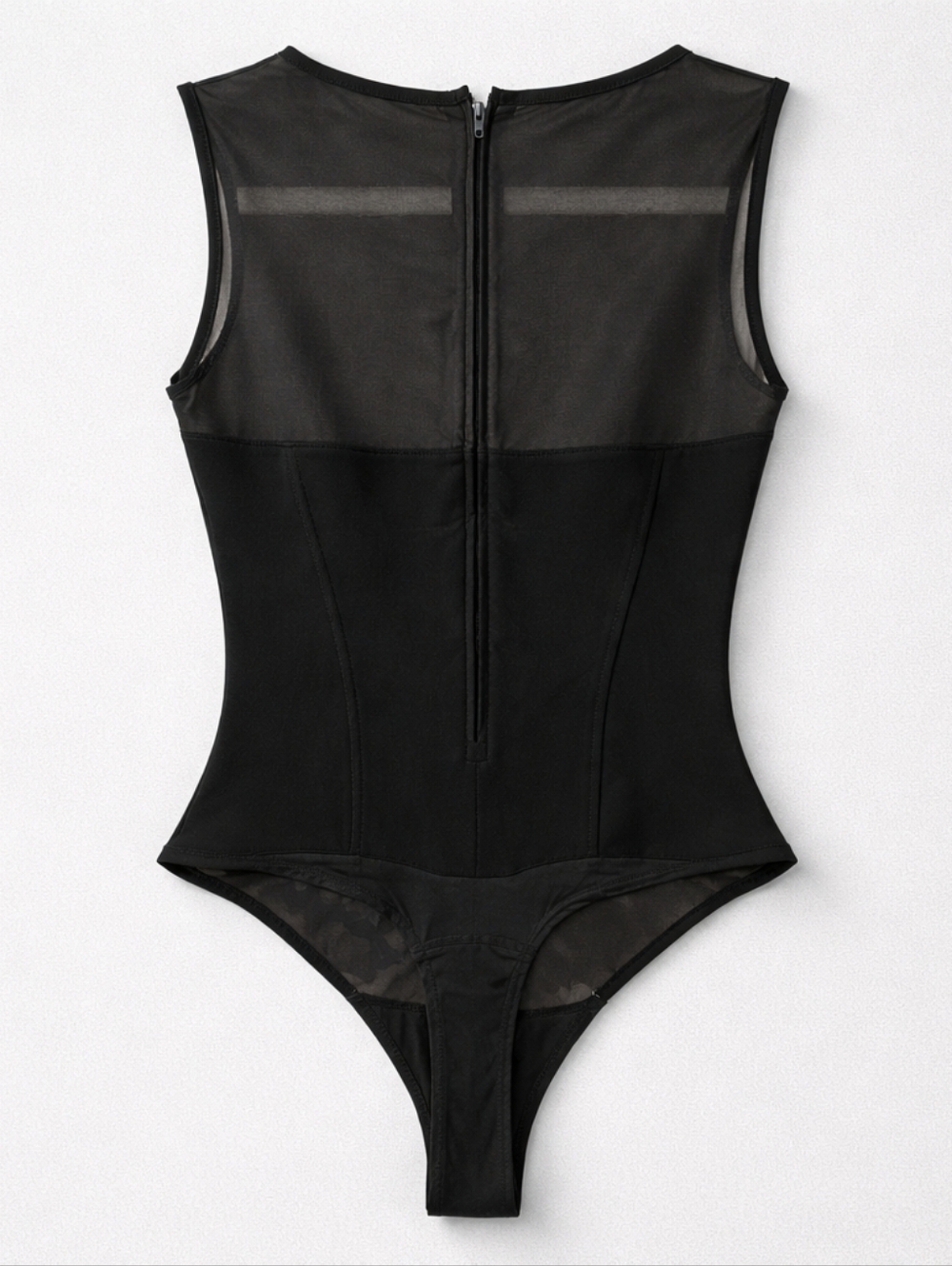 Cache Bodysuit With Rhinestone Embellishe - Picture 2 of 5